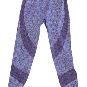 PINK Victoria's Secret Seamless Workout Leggings High Waist Plum Marble Size M